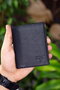 Zoozie Bags Cartera para Hombre Rilton Black en Piel Auténtica